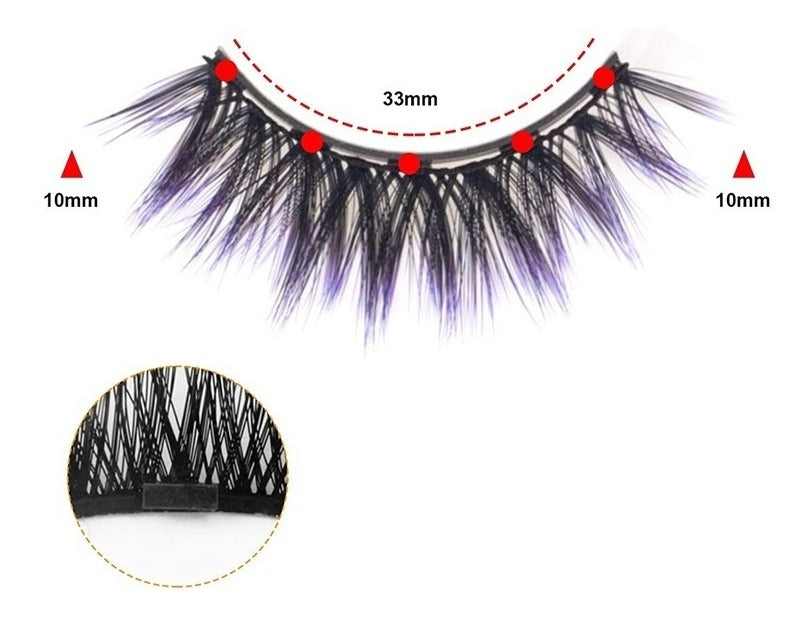 Kit pestañas magneticas 6D + Delineador Magnetico1‼️⭐⭐⭐⭐⭐,‼️(ENVIO GRATIS 🔥)PAGO CONTRA ENTREGA🚛. - mega-store-colombi