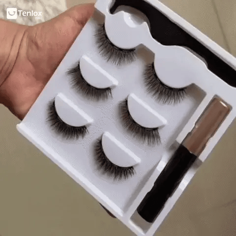 Kit pestañas magneticas 6D + Delineador Magnetico1‼️⭐⭐⭐⭐⭐,‼️(ENVIO GRATIS 🔥)PAGO CONTRA ENTREGA🚛. - mega-store-colombi