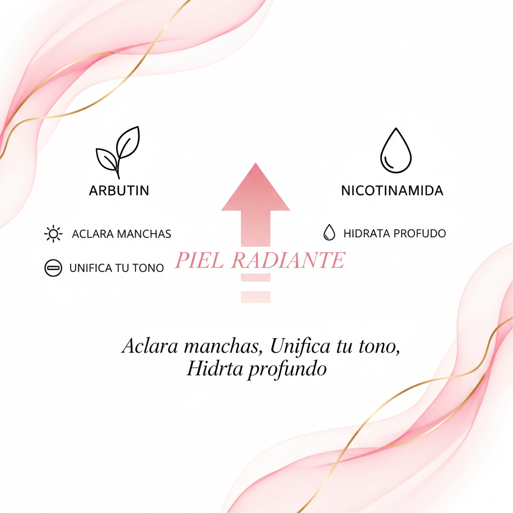 Beneficios Arbutin White Nicotinamida