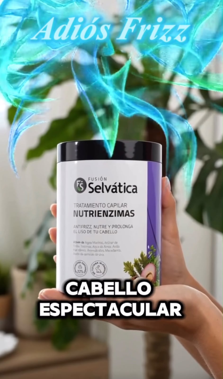 Kit Tratamiento Capilar Nutrienzimas + Sérum Brillo y Suavidad – Fusión Selvática, (ENVIO GRATIS )PAGO CONTRA ENTREGA⭐⭐⭐⭐⭐