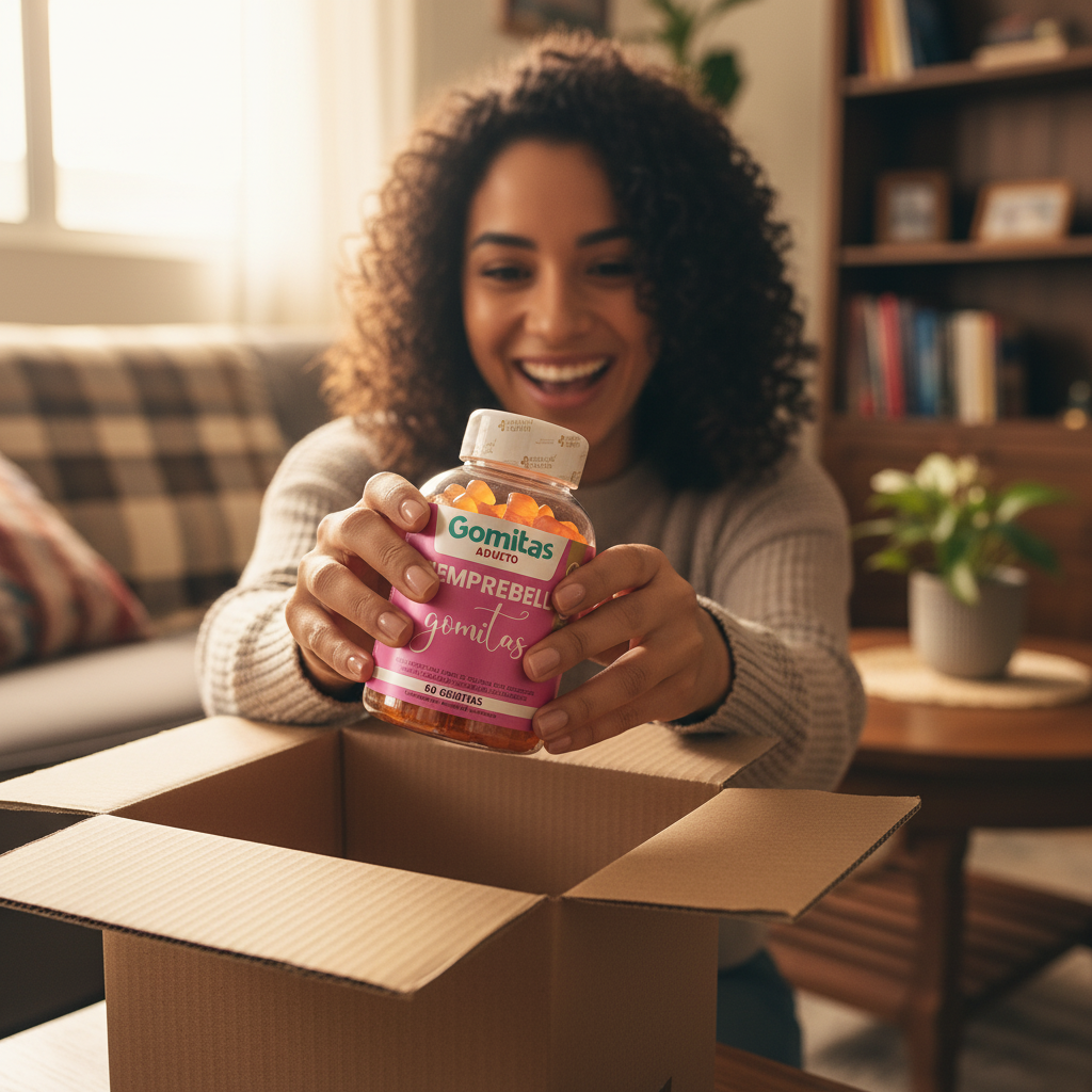 Unboxing Gomitas BBL Aguaje Siemprebell