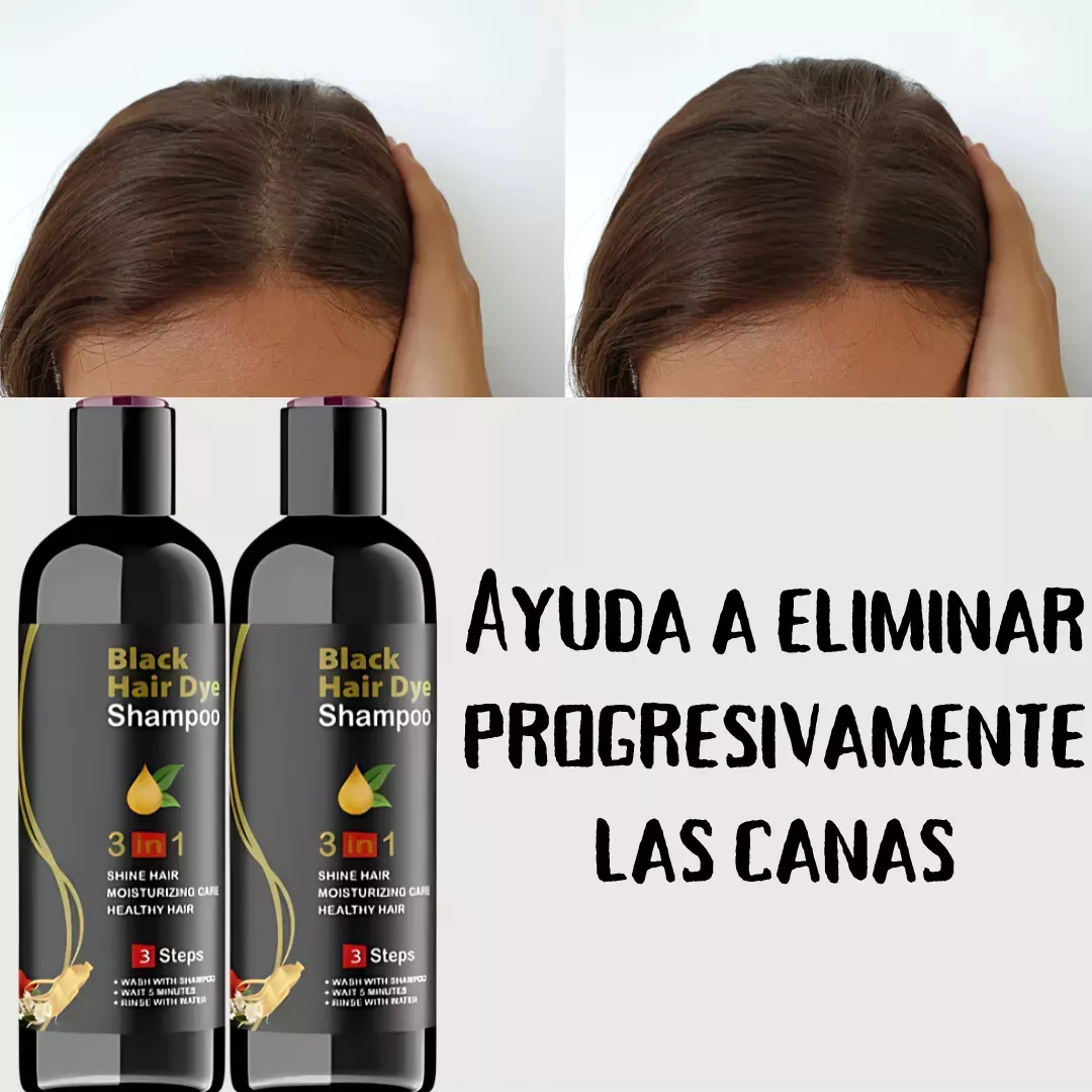 Shampoo Black Hair Dye Anticana⭐⭐⭐⭐⭐ (ENVIO GRATIS 🔥)PAGO CONTRA ENTREGA🚛.